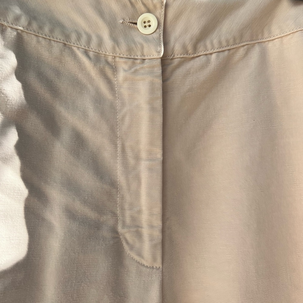 Katharine Hamnett Denim Straight-Leg High-Waist Pants | 100% Cotton | Small - Picture 9 of 13
